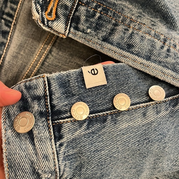 Ética Distressed Blue Jeans - Tyler Vintage Straight cut - Picture 7 of 15